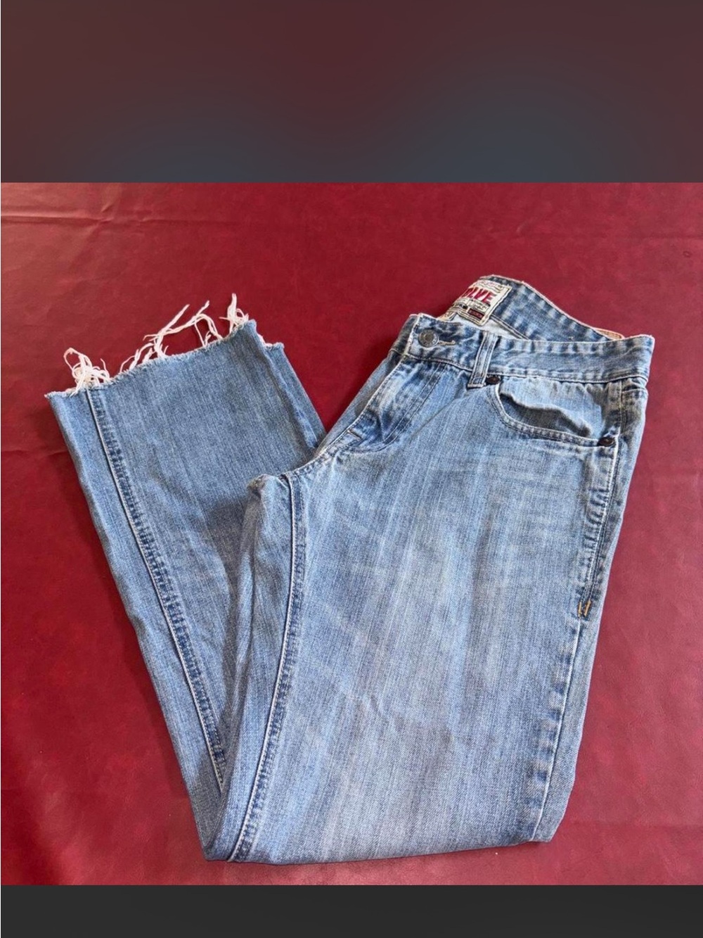 Revolve vintage Light Blue Women's Straight Leg Jeans